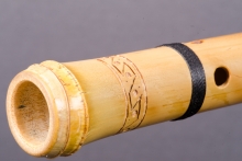 Bamboo Native American Flute, Minor, Mid G#-4, #J32E (6)